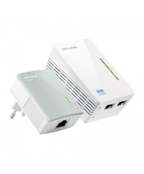 Tp-Link Av600 Wifi Kit Lan:600Mb/S Wifi:300Mb/S (Tl-Wpa4220 Kit 2 Uds)