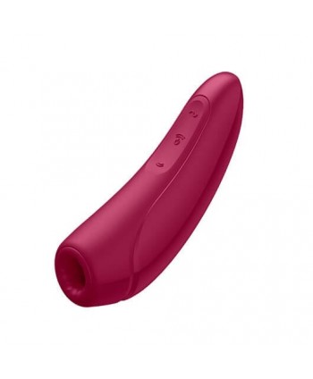 Satisfyer Curvy 1+ Rojo Vino Bluetooth