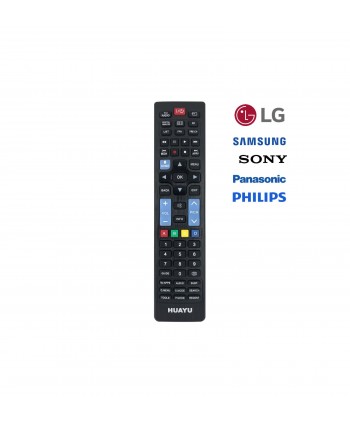 Mando De Repuesto Tv Huayu Para Lg, Sony, Philips Y Panasonic (Urc1566)