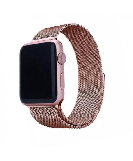 Devia Correa Metalica Milanese Apple Watch 38/40Mm Oro Rosa