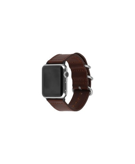 Devia Correa Piel Tricyclic Apple Watch 42/44Mm Marron