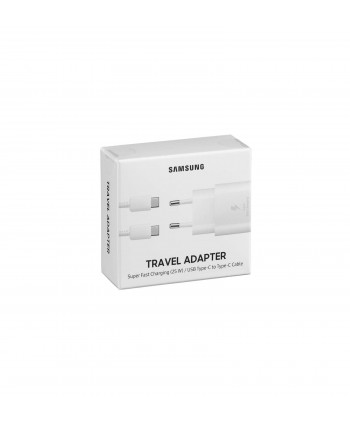 Samsung Cargador 25W + Cable Usb-C Blanco ( Ep-Ta800)