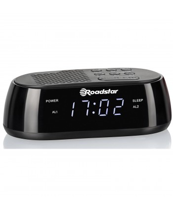 Roadstar Clr-2477 Radio Despertador Con Cargador Usb