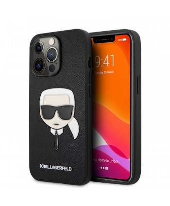 Karl Lagerfeld Carcasa Head Iphone 13 Pro Max Negro