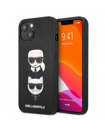 Karl Lagerfeld Carcasa K&C Head Iphone 13 Pro Max Negro