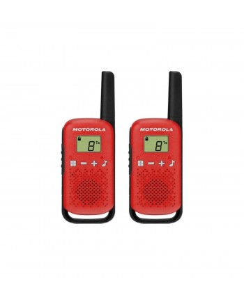 Motorola T42 Pack De 2 (4Km) Rojo