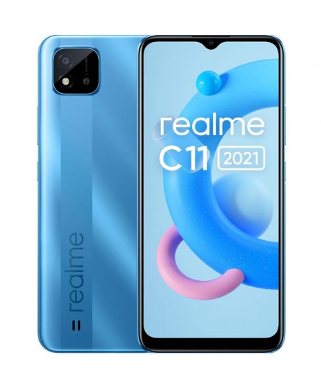Realme C11 2021 6.52" 4Gb 64Gb 5000Mah Ds Azul
